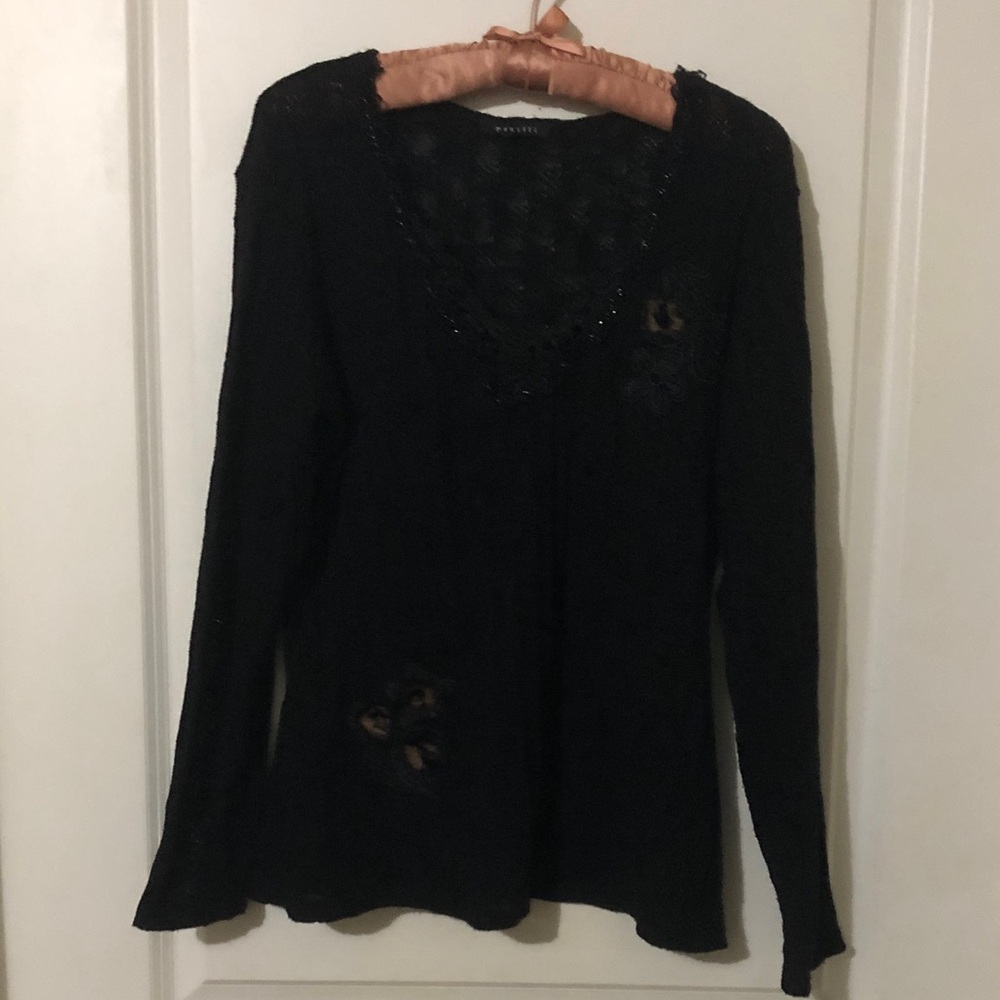 Black Long Sleeve Top